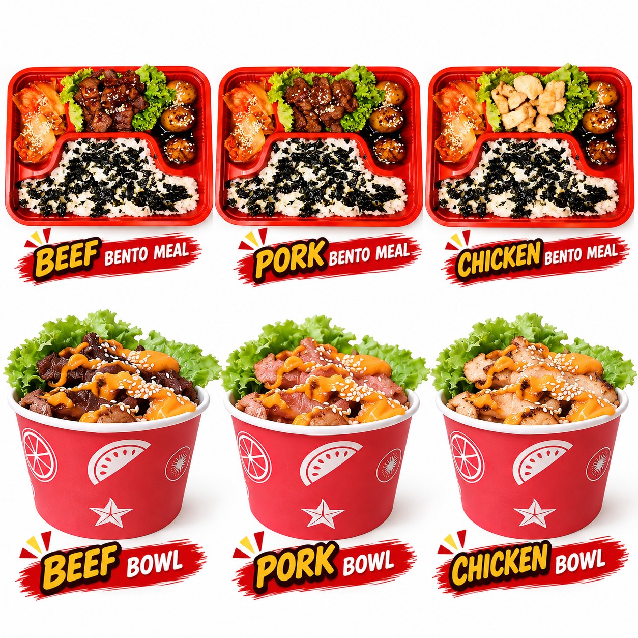 Samgyup Bento and Bowl